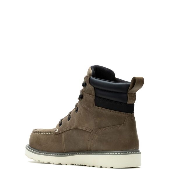 Wolverine Mens Trade Wedge Steel Toe 6" Gray Boots (NWT) - Picture 3 of 5